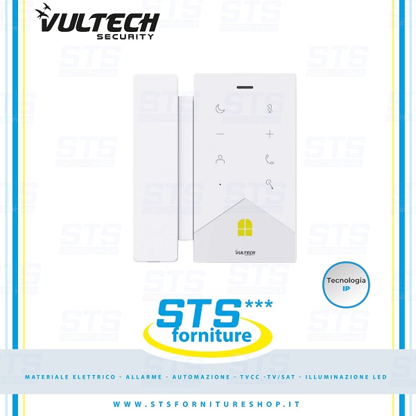 Cornetta da interno IP Linux colore bianco Intercom
